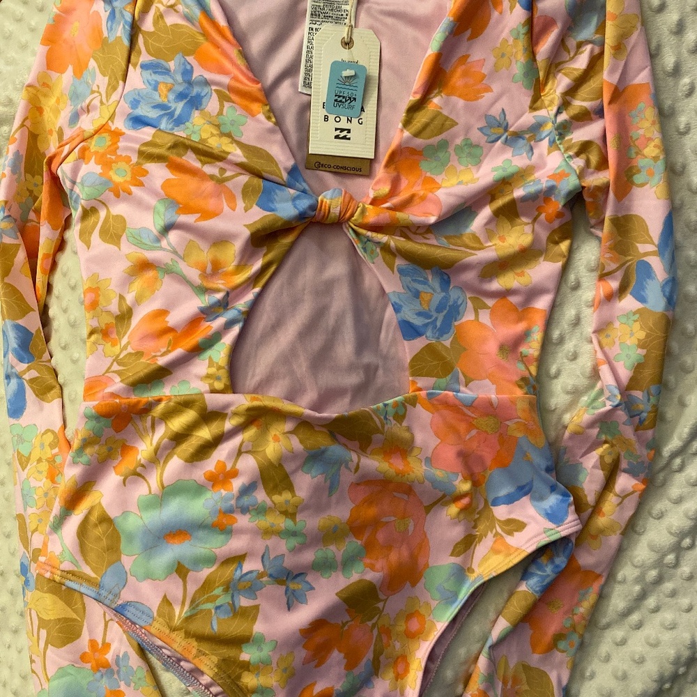 Billabong one piece bathing suit